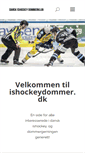 Mobile Screenshot of ishockeydommer.dk